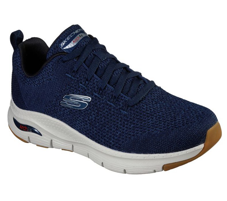 Skechers Herr Marinblå Sneakers - Arch Fit - Paradyme - Sverige (NEZVG-6821)